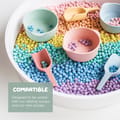 Nesting Bowls for Sensory Play - Green, 3 pcs thumbnail