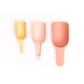 Nesting Scoops for Sensory Play - Coral, 3 pcs thumbnail
