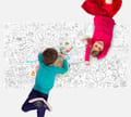 Colouring Poster XXL - Fantasy World thumbnail