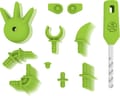 Connectors Construction - Dinosaurs, 53 pcs thumbnail