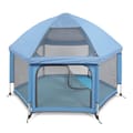 Pop-Up Playpen/Hideaway with Cover - Light Blue thumbnail