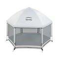 Pop-Up Playpen/Hideaway with Cover - Light Grey thumbnail