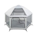 Pop-Up Playpen/Hideaway with Cover - Light Grey thumbnail