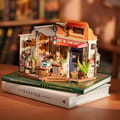 DIY Miniature House Kit - Corner Bookstore thumbnail