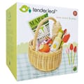 Play Food - Wicker Shopping Basket with Groceries thumbnail