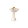 Maileg Bathroom Pedestal Sink for Mice - Off-White thumbnail