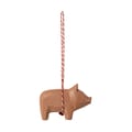 Maileg Wooden Christmas Ornament - Pig, H: 5 cm thumbnail