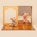 Maileg Ballet Mice Dance Studio - Sister & Brother thumbnail