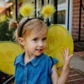 Bumblebee Costume - Wings & Headband, Size 3-7 yrs thumbnail