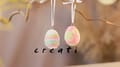 DIY Easter Craft - Pearl Clay Easter Eggs, 2 pcs thumbnail
