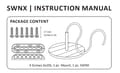 SWNX Under-Desk Foot Swing Mini - Rubber thumbnail