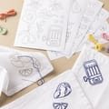 Wash-Away Embroidery Stabilizer - Designs, 6 pcs thumbnail