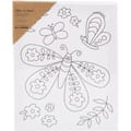 Colour-In Canvas 24x30 cm - Happy Butterfly thumbnail