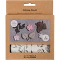 Silicone Mould - Leaves & Flowers, 6 Designs thumbnail