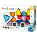 Magnetic Foam Blocks - Vroom & Zoom, 15 pcs thumbnail