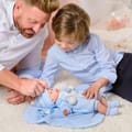Baby Doll 38 cm - Light Blue Clothes thumbnail