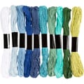 Embroidery Floss - Blue & Green, 10 x 8 m thumbnail