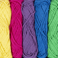 Cotton Yarn - Colourful, 5 x 50 m thumbnail