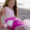 Mermaid Tail Skirt & Headband - Pink, Size 4-6 yrs thumbnail