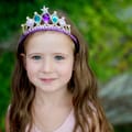 Mermaid Tail Skirt & Headband - Blue, Size 4-6 yrs thumbnail