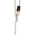 Wooden Swing 44x17.5 cm - 6 m (Beige Rope) thumbnail