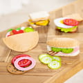 Play Food - Felt Sandwich Play Set, 33 pcs thumbnail