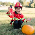Fire Chief Costume Set with Helmet, Size 3-6 Years thumbnail