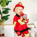 Fire Chief Costume Set with Helmet, Size 3-6 Years thumbnail