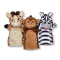 Hand Puppets - Safari Friends, 6 pcs thumbnail