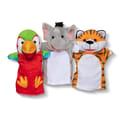 Hand Puppets - Safari Friends, 6 pcs thumbnail