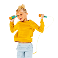 Skibbi Adjustable Length Jump Rope - Mint thumbnail