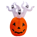 Inflatable Light-Up Halloween Pumpkin, 180 cm thumbnail