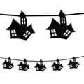 Felt Garland - Haunted Houses, 105 cm thumbnail