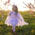 Unicorn Cape + Headband, 3-6 yrs thumbnail