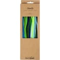 Chenille Pipe Cleaners Ø6 mm - Blue/Green, 25 pcs thumbnail
