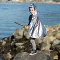 2-in-1 Dragon/Knight Cape, Size 5-6 yrs thumbnail