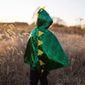 Dragon Cape - Green/Yellow, 2-3 yrs thumbnail