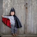 2-in-1 Spiderman/Batman Cape, Various Sizes thumbnail
