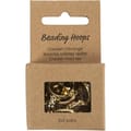 Hoop Earrings w. Ring - Gold Plated, 2x2 pairs thumbnail