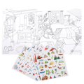 Colouring Book with Stickers - Explore the World thumbnail