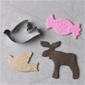 Clay/Cookie Cutters - Christmas, 4 pcs thumbnail