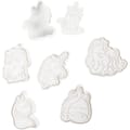 Embossed Clay/Cookie Cutters - Unicorns, 6 pcs thumbnail