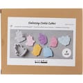 Embossed Clay/Cookie Cutters - Unicorns, 6 pcs thumbnail