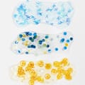 Sequin Clay 3 x 60 g - Blue & Yellow thumbnail