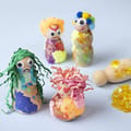 Sequin Clay 3 x 60 g - Blue & Yellow thumbnail