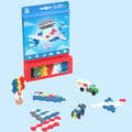 Plus-Plus - Activity Pad, Transportation, 125 pcs thumbnail