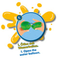 Water Splasher Reusable Water Bombs, 12 pcs thumbnail