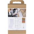 DIY Embroidery Kit - Socks, 3 pairs thumbnail
