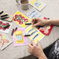 Oil Pastel Kit - Art Cards, 8 pcs thumbnail