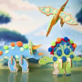 Build & Paint Your Own Wooden Dinosaurs, 3 pcs thumbnail